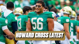 Notre Dame injury update LATEST on DL Howard Cross status more ahead of Virginia game [upl. by Brecher]