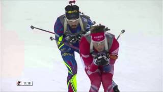 Biathlon World Cup 1 20152016  Single Mixed Relay [upl. by Sadie233]