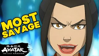 Azulas 21 Most SAVAGE Moments ⚡️ Avatar The Last Airbender [upl. by Sseb]