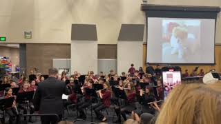 FULL 6th grade IMS band percussion and woodwind concert all three songs [upl. by Notsnhoj]