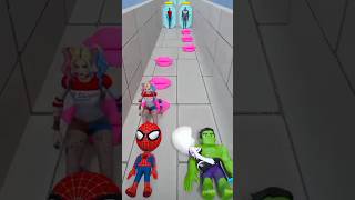 Kiss Run Spiderman VS Hulk spiderman shorts gta [upl. by Ulphia350]