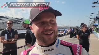 Felix Rosenqvist Posts 2ndFastest Qualifying Run at Gateway Expresses Optimism for Racing Product [upl. by Peugia317]