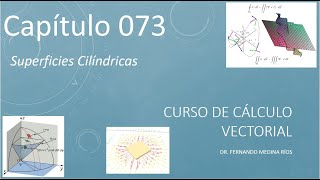 Tipos de superficies Superficies Cilíndricas Cálculo Vectorial Cap 073 [upl. by Fletcher]