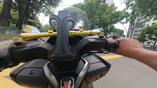 Pengalaman guna motorsikal modenas elegance 250 motorvlog [upl. by Faden]