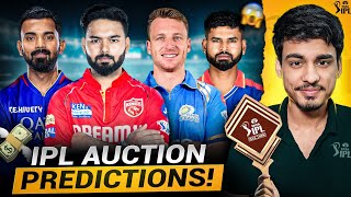 IPL Auction 2025 BOLD PREDICTIONS 🔥🤯  PUJAB KINGS and GUJARAT TITANS IPL Auction 2025 [upl. by Archy]