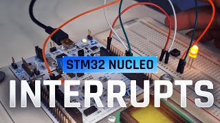 Interrupts Tutorial On Mbed STM32 Nucleo Boards [upl. by Gaige]