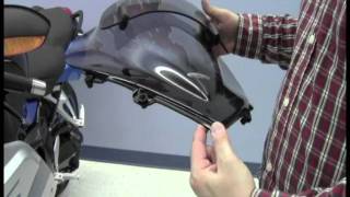 How to install MRA VarioTouringScreen Windshield on BMW K1200S amp K1300S [upl. by Notyalc]