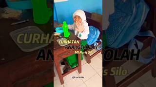 𝘾𝙐𝙍𝙃𝘼𝙏𝙖𝙣 anak 𝙎𝙀𝙆𝙊𝙇𝘼𝙃 😍🥰  nurissilo  sekolah voiceeffects merdekabelajar trendingshorts [upl. by Levram]