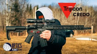 Trijicon Credo 16 LPVO OPTICS PLANET EXCLUSIVE REVIEW [upl. by Nahtahoj553]