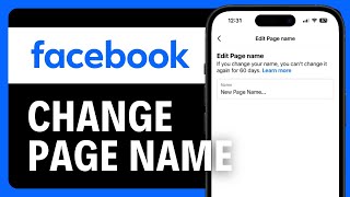 How to Change Facebook Page Name on iPhone UPDATED [upl. by Netsirk]