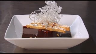 COME PRESENTARE i Dolci Torroncino con salsa di cioccolatouChefTV [upl. by Wendolyn]