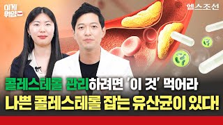 콜레스테롤 관리 안하면 후회합니다 콜레스테롤 잡는 유산균의 정체는 [upl. by Rich]