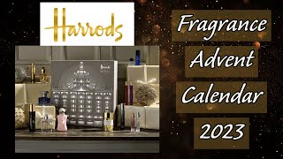 HARRODS 12 DAYS OF FRAGRANCE ADVENT CALENDAR 2023 [upl. by Aiehtela]