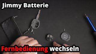 Funkfernbedienung Batterie wechseln  anlernen  SUZUKI JIMNY [upl. by Pape]