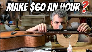 How To Make 60 An Hour As a Guitar TechStarting Luthier [upl. by Terrene]