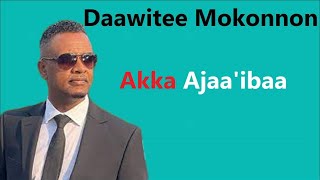 DAWITE MEKONIN Akka Ajaaibaa Old Oromo Music [upl. by Andonis]