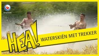 HEA Waterskiën met een trekker [upl. by Otrebtuc724]