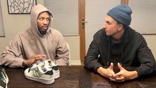 Surprising Damian Lillard with Custom Shoes [upl. by Waldos]