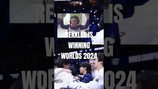 REKKLES JUST SPAWN AT GRANDFINAL WORLDS 2024 leagueoflegends esports rekkles t1 [upl. by Oettam179]