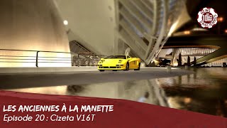 Cizeta V16T  Les Anciennes à la Manette 20 [upl. by Methuselah]