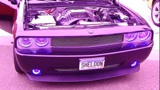 Dodge Challenger Light Show [upl. by Valdes]