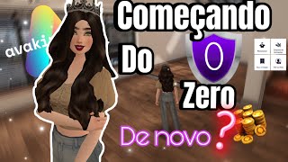 COMEÇANDO DO ZERO DE NOVO Avakin life💗 2024 [upl. by Haissi]