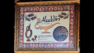 4k  Aladdin Ceramic  Family Art Gallery  Kapadokya  Turkey [upl. by Trainor914]