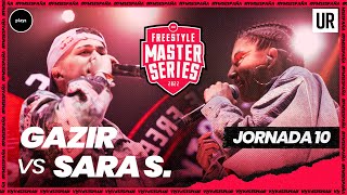 GAZIR VS SARA SOCAS I FMSESPAÑA 2022 Jornada 10  Urban Roosters [upl. by Akimak]