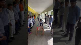 Tictactoe Recreation Activity Of Boys tictactoe trending viralvideo india school schoollife [upl. by Eyllom]