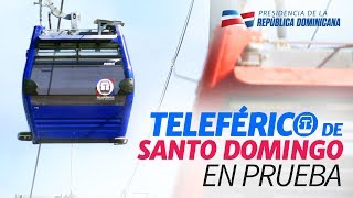 Teleférico de Santo Domingo en prueba [upl. by Myrt]