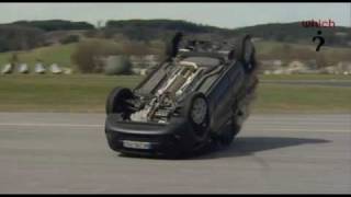 Citroen Nemo rolls over in Which tests [upl. by Kuehnel]