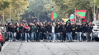 Derby dell’Umbria i tifosi della Ternana in partenza per Perugia [upl. by Perusse]