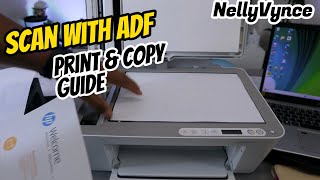 HP DESKJET 4100E SCAN PRINT AND COPY GUIDE [upl. by Kaia161]