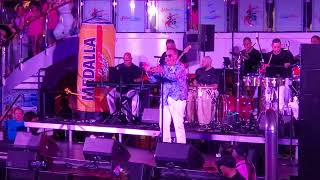 Salsa Cruise 2023 Tito Nieves conjunto clasico Carnival Conquest [upl. by Enortna]