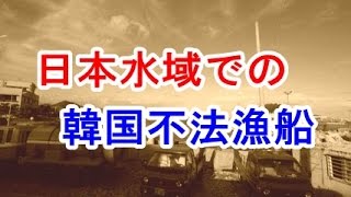 日本水域での韓国不法漁船への無理な取り締まりやめて！【韓国ネットの反応】 [upl. by Tiffanle]