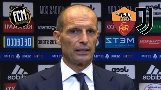 quotSi parla piu del mio futuro che dei risultati della juventusquot Intervista Allegri post RomaJuve 11 [upl. by Eidahs]