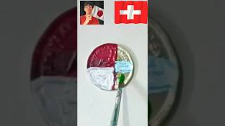 Indian Flag 🇮🇳 Magic Art Switzerland 🇨🇭 Japan 🇯🇵 short shortfeed trending [upl. by Laveen]