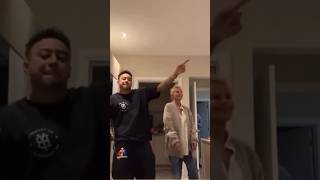 Jesse Lingard and mum dance to Jay Bhad 🇬🇭song🔥🔥😂 viral trending sports shortsfeed shorts [upl. by Asina542]