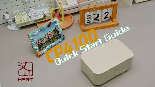 Quick Start Guide for CP4100 Photo Printer [upl. by Alaecim]