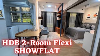 HDB BTO 2Room Flexi 46sqm  Showflat  Singapore [upl. by Syverson558]