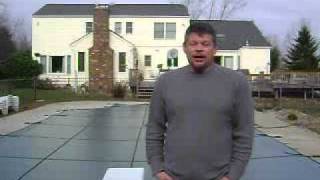 Inground Pool Liner Replacement Safety Cover Installation Pool Service Long Valley NJ [upl. by Brigham]