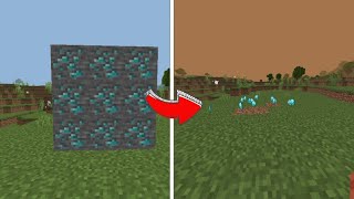 vein miner 3x3 addon for Minecraft pe [upl. by Onia]