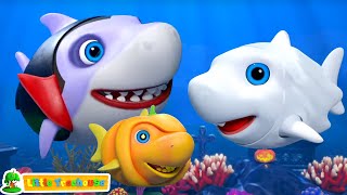 Spooky Baby Shark Song  More Halloween Rhymes And Kids Songs [upl. by Leahpar37]