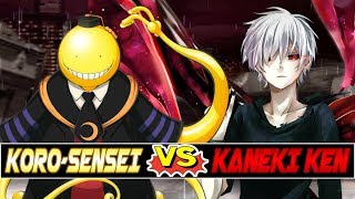 MUGEN Battles  Koro Sensei vs Kaneki Ken  Assassination Classroom vs Tokyo Ghoul [upl. by Aillimat451]