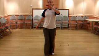 Debbie Garvey Demonstrates the Jitterbug Stroll [upl. by Cargian]