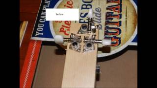 Hinkler Blues Box Guitar Mod [upl. by Aileda]