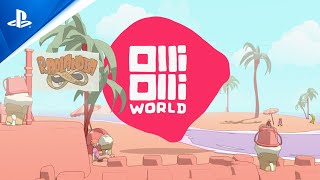 OlliOlli World  Launch Trailer  PS5 PS4 [upl. by Eldredge716]