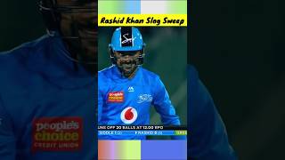 Rashid Khan💪😎Slog Sweep😱Depth Over💪😎Specialist Batsman [upl. by Ardnahsal]