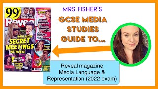 GCSE Media  Reveal Magazine  Media Language amp Representation 2022 exam [upl. by Etienne]