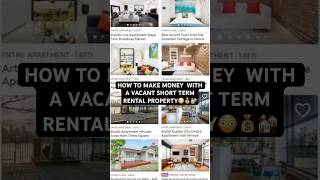 HOW TO MAKE AN EXTRA 1000 WITH A VACANT PROPERTY😳💰 airbnb rentalproperty entrepreneur yt [upl. by Phyllis1]